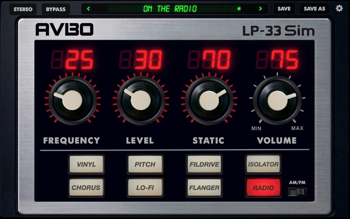 LP-33 Sim interface
