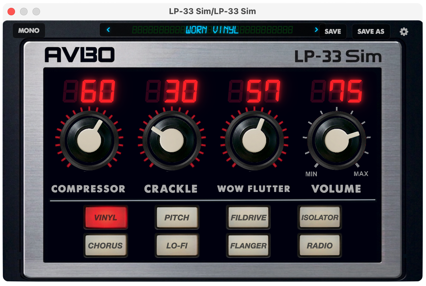 LP-33 Sim Interface